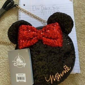 Minnie Mouse Sequin Purse